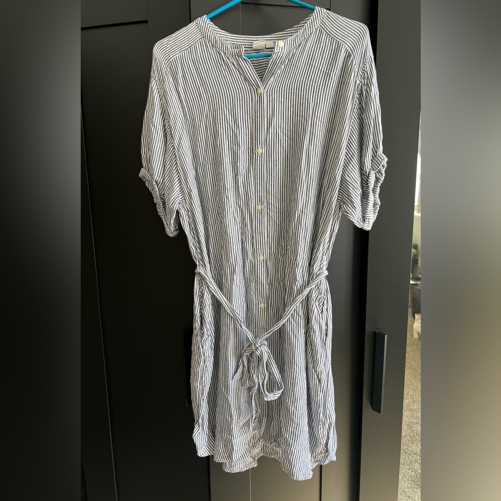 Striped T-shirt dress
